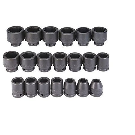 Proto 3/4" Drive Socket Set, SAE, 20 pcs J72103